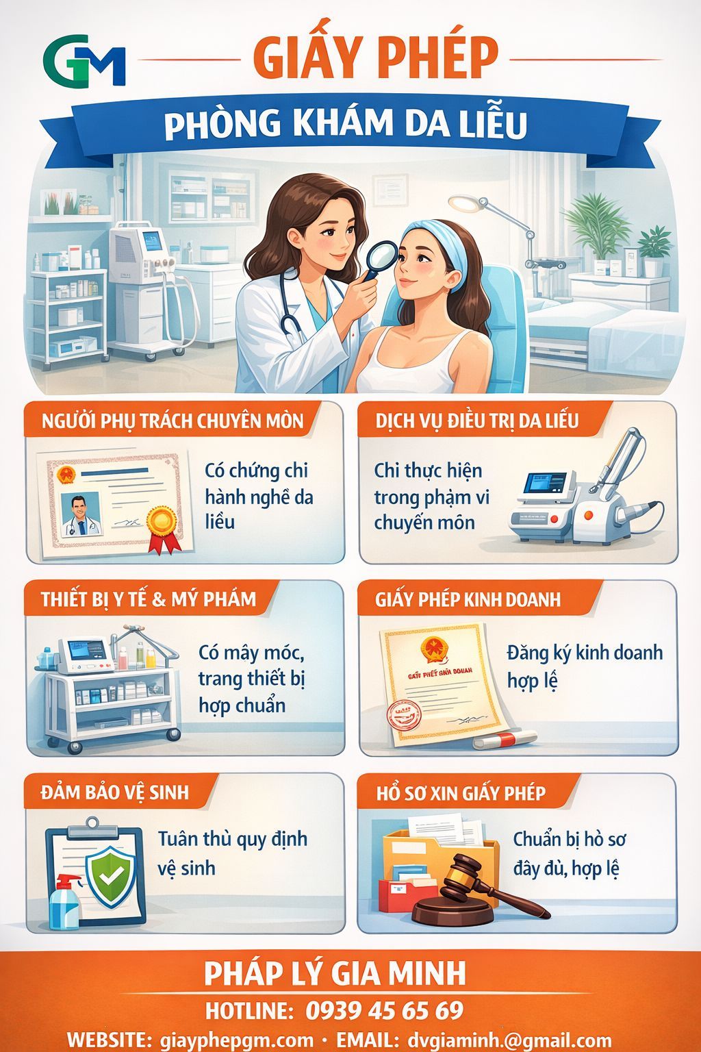 Giấy phép phòng khám tư nhân theo quy định