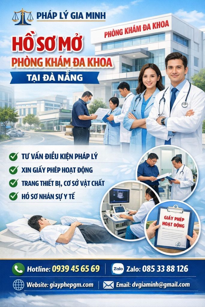 Hồ sơ xin giấy phép phòng khám Đà Nẵng