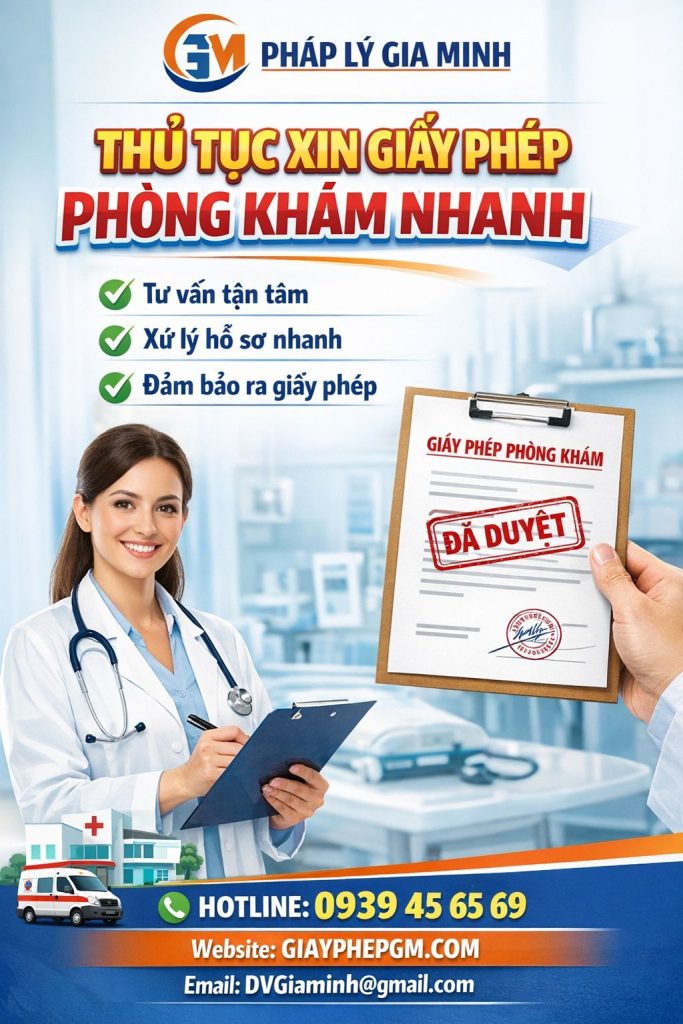 hồ sơ xin giấy phép phòng khám đông y