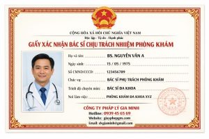 hồ sơ xin giấy phép phòng khám tư nhân