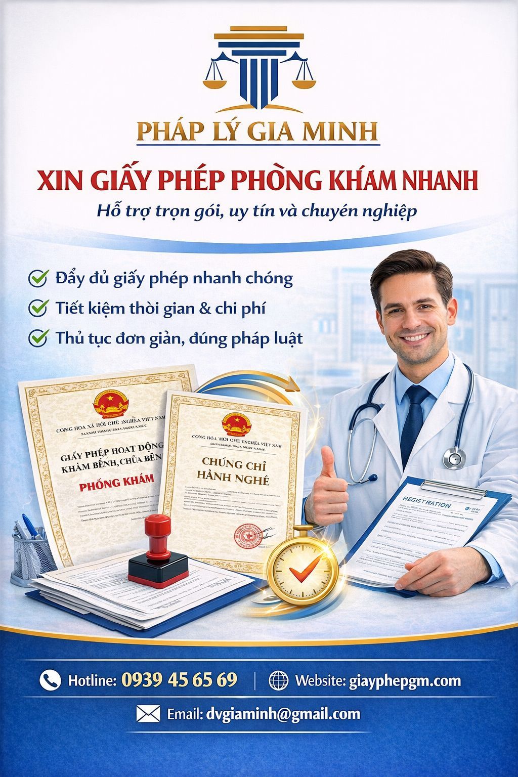 Bác sĩ mở phòng khám tư nhân