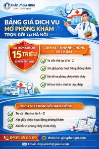 xin giấy phép phòng khám tại hà nội