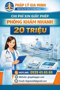 dịch vụ xin giấy chứng nhận hoạt động phòng khám đa khoa tại tphcm