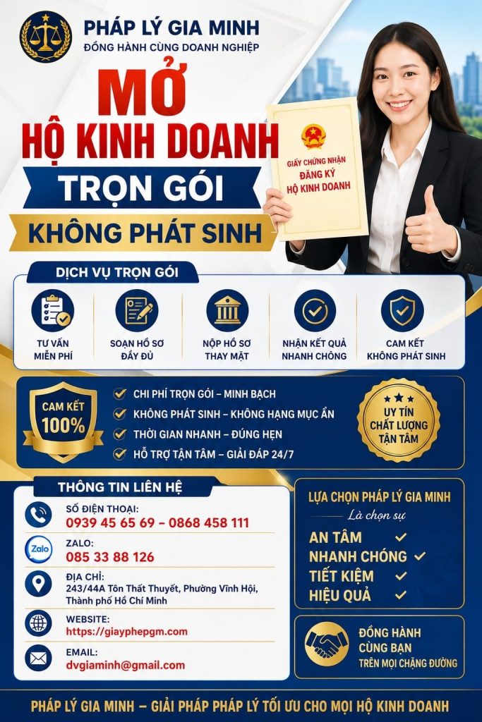 Thành lập hộ kinh doanh đông y tại TPHCM