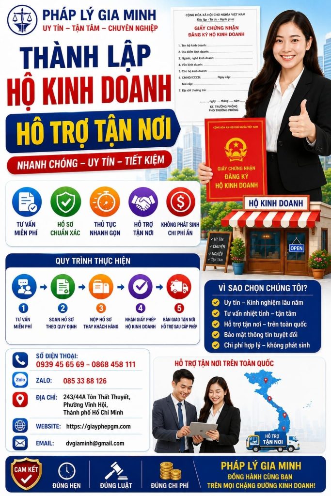 Thành lập hộ kinh doanh nha khoa tại TPHCM