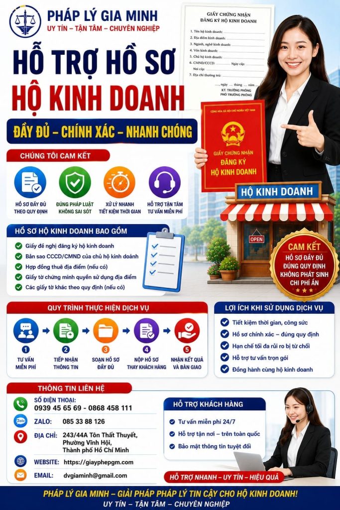Thành lập hộ kinh doanh phòng khám tư nhân tại TPHCM