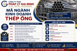 Mã Ngành Kinh Doanh Thép Ống