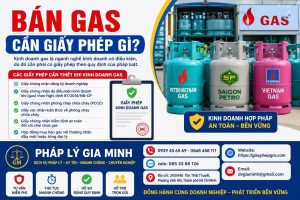 Bán gas cần giấy phép gì