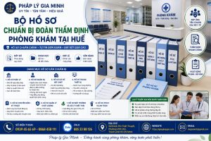 Bộ hồ sơ chuẩn bị đoàn thẩm định phòng khám tại Huế