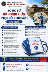 Bộ hồ sơ mở phòng khám phục hồi chức năng tại Huế