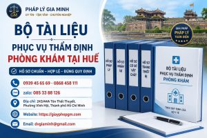 Bộ tài liệu phục vụ thẩm định phòng khám tại Huế