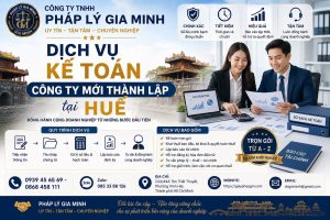 Dịch vụ kế toán công ty mới thành lập tại Huế