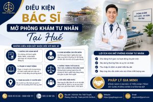 Điều kiện bác sĩ mở phòng khám tư nhân tại Huế