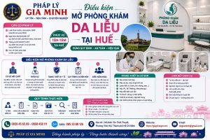 Điều kiện mở phòng khám da liễu tại Huế