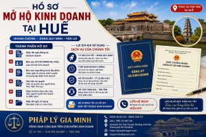 Hồ sơ mở hộ kinh doanh tại Huế