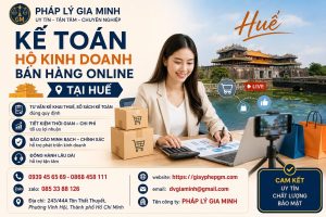 Kế toán hộ kinh doanh bán hàng online tại Huế