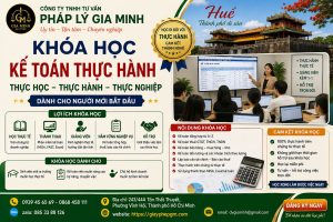Khóa học kế toán thực hành tại Huế