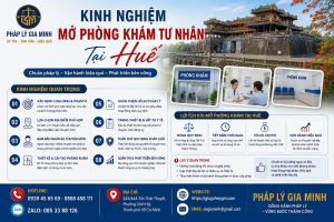 Kinh nghiệm mở phòng khám tư nhân tại Huế