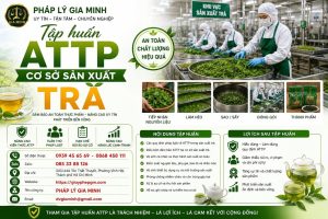 Tập huấn ATTP cơ sở sản xuất trà