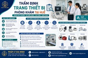 Thẩm định trang thiết bị phòng khám tại Huế