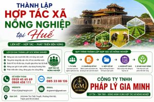 Thành lập hợp tác xã nông nghiệp tại Huế