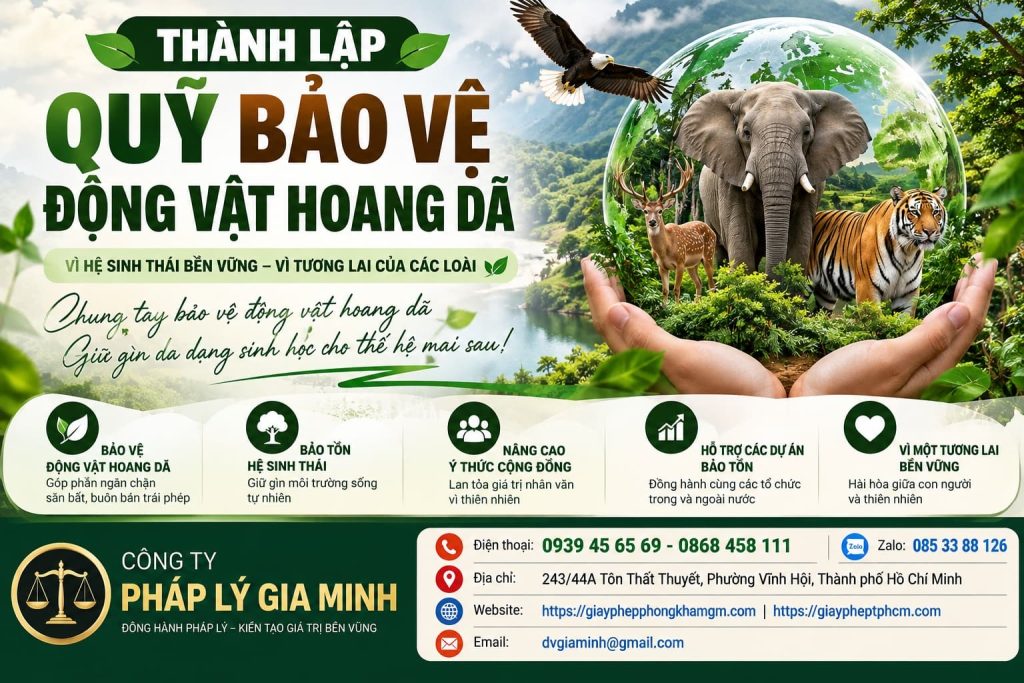 Thành lập quỹ bảo vệ động vật hoang dã