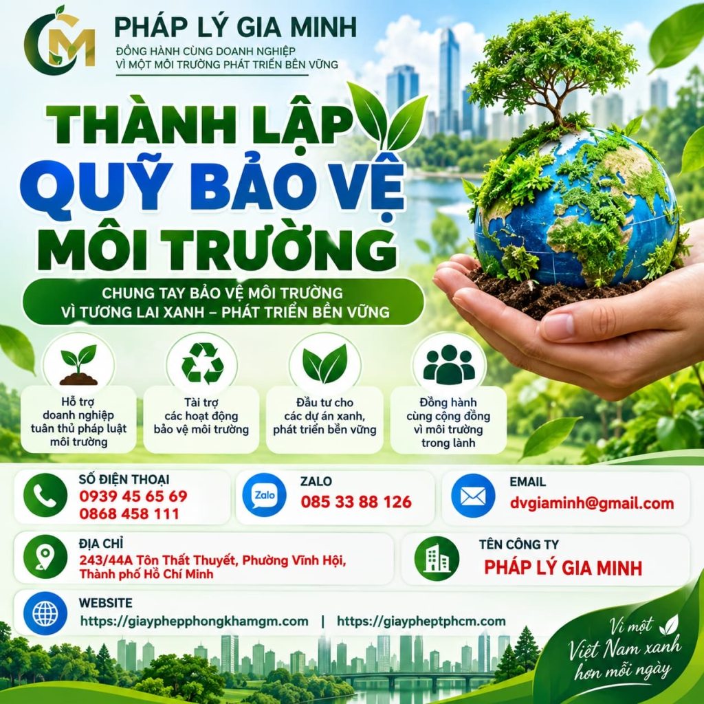 Thành lập quỹ bảo vệ môi trường