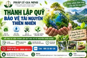 Thành lập quỹ bảo vệ tài nguyên thiên nhiên