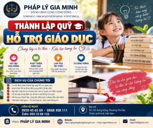 Thành lập quỹ hỗ trợ giáo dục