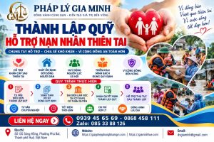 Thành lập quỹ hỗ trợ nạn nhân thiên tai