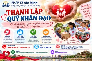 Thành lập quỹ nhân đạo