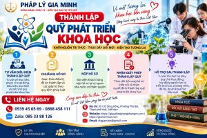 Thành lập quỹ phát triển khoa học
