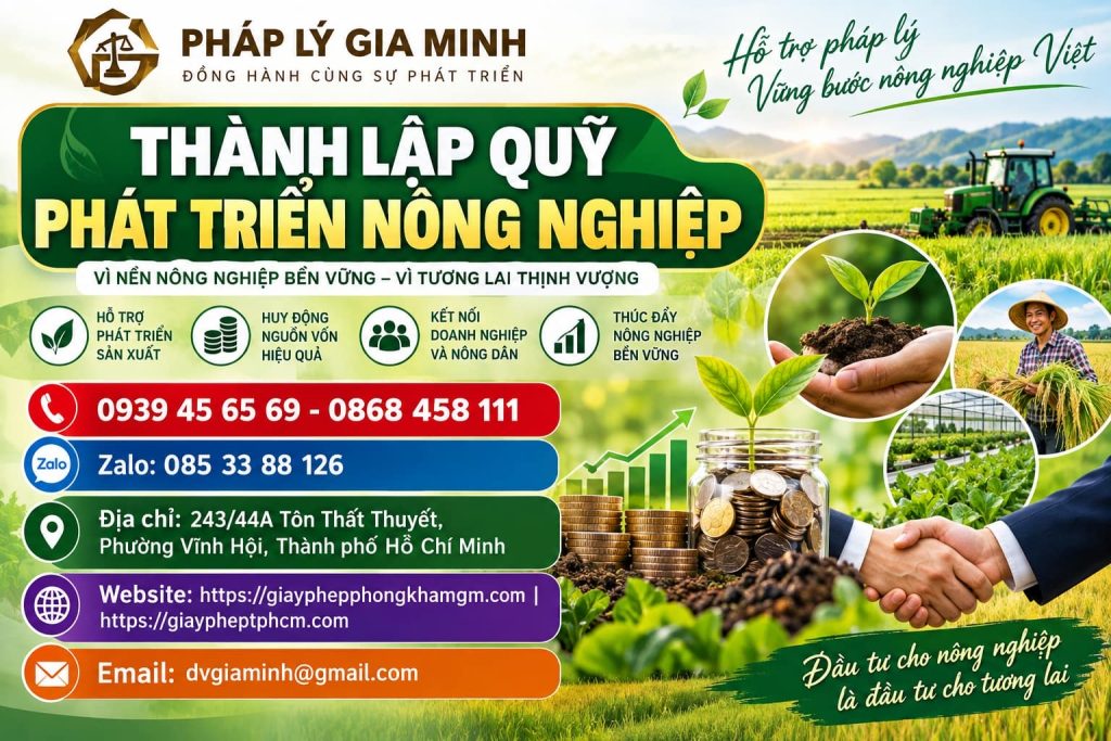 Thành lập quỹ phát triển nông nghiệp