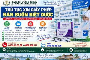 Thủ tục xin giấy phép bán buôn biệt dược