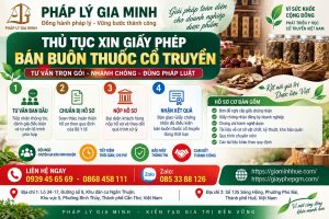 Thủ tục xin giấy phép bán buôn thuốc cổ truyền
