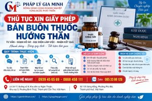 Thủ tục xin giấy phép bán buôn thuốc hướng thần