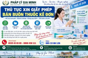 Thủ tục xin giấy phép bán buôn thuốc kê đơn