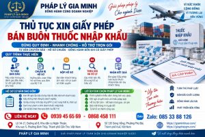 Thủ tục xin giấy phép bán buôn thuốc nhập khẩu