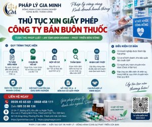 Thủ tục xin giấy phép công ty bán buôn thuốc