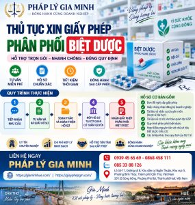 Thủ tục xin giấy phép phân phối biệt dược