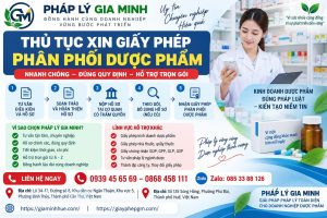 Thủ tục xin giấy phép phân phối dược phẩm