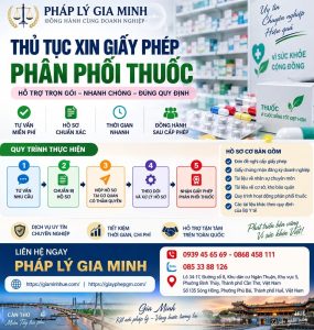Thủ tục xin giấy phép phân phối thuốc
