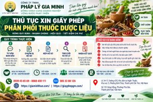 Thủ tục xin giấy phép phân phối thuốc dược liệu
