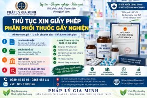 Thủ tục xin giấy phép phân phối thuốc gây nghiện