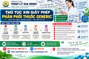 Thủ tục xin giấy phép phân phối thuốc Generic