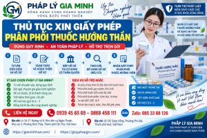 Thủ tục xin giấy phép phân phối thuốc hướng thần