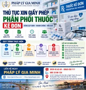 Thủ tục xin giấy phép phân phối thuốc kê đơn