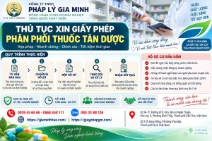 Thủ tục xin giấy phép phân phối thuốc tân dược