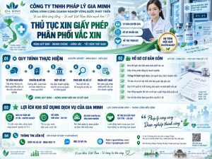 Thủ tục xin giấy phép phân phối vắc xin