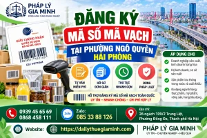 Đăng ký mã số mã vạch tại phường Ngô Quyền Hải Phòng